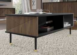 Woody Coffee Table 110cm - White 110cm - thumbnail 5