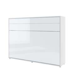BC-04 Horizontal Wall Bed Concept 140cm - Grey Matt 140 x 200cm - thumbnail 3