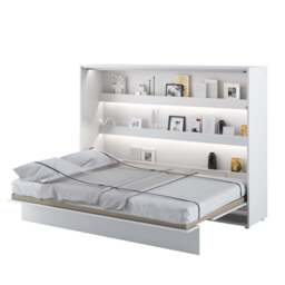 BC-04 Horizontal Wall Bed Concept 140cm - Grey Matt 140 x 200cm - thumbnail 6