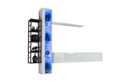 "Switch Metal VII Entertainment Unit For TVs Up To 75"" - 240cm Black" - thumbnail 3