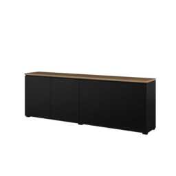 Modo Sideboard Cabinet 200cm - Black 200cm - thumbnail 2