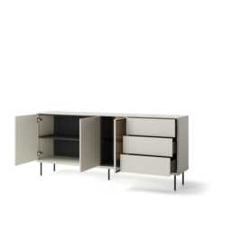 Epiro EP-05 Display Sideboard Cabinet 194cm - Cashmere 194cm - thumbnail 2