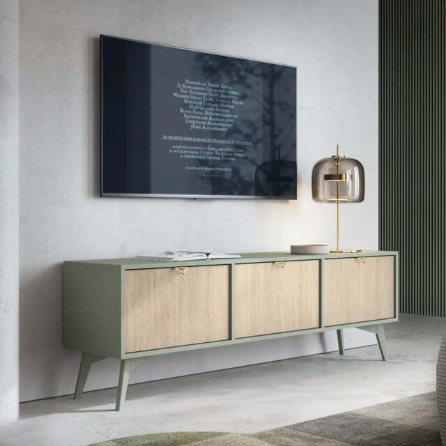 Forest TV Cabinet 158cm - Green 158cm - image 1