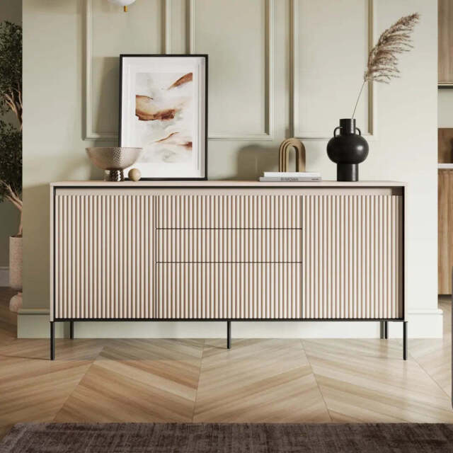 Trend TR-01 Sideboard Cabinet 166cm - Beige 166cm - image 1