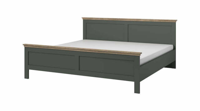 Evora 31 Bed Frame [EU King Size] - Green 160 x 200cm - image 1