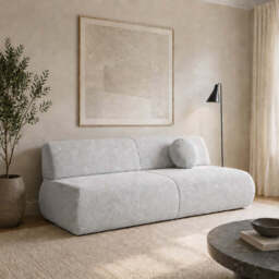 Sofa Bed Puente - 214cm 100cm Navy Blue 13 - thumbnail 8