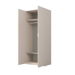 Montana Hinged Door Wardrobe 90cm - Cashmere 90cm - thumbnail 4