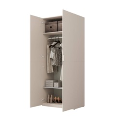 Montana Hinged Door Wardrobe 90cm - Cashmere 90cm - thumbnail 6