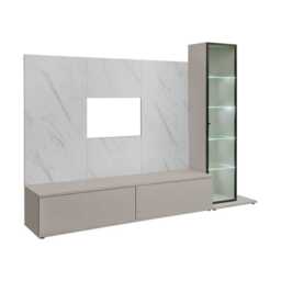 "Glam I Entertainment Unit For TVs Up To 70"" - Cashmere 240cm" - thumbnail 2