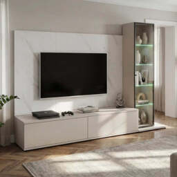 "Glam I Entertainment Unit For TVs Up To 70"" - Cashmere 240cm"