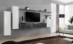 "Switch I Entertainment Unit For TVs Up To 75"" - Black 330cm Black" - thumbnail 6