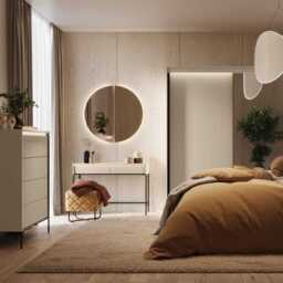 Trend TS-04 Chest Of Drawers 93cm - Beige 93cm - thumbnail 6