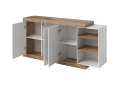 Sintra 47 Sideboard Cabinet 180cm - White 180cm - thumbnail 3