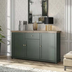 Evora 47 Sideboard Cabinet 160cm - Oak Lefkas 160cm - thumbnail 1
