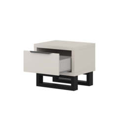 Halle Bedside Table 55cm - Oak Wotan 55cm - thumbnail 4