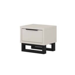 Halle Bedside Table 55cm - Oak Wotan 55cm - thumbnail 3