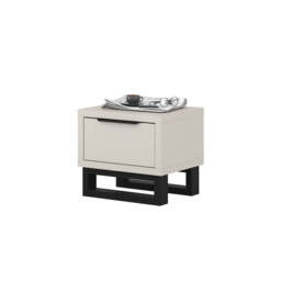 Halle Bedside Table 55cm - Oak Wotan 55cm - thumbnail 5