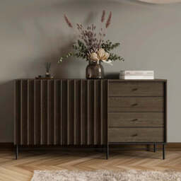 Piemonte PE-07 Sideboard Cabinet 165cm - Portland Ash 165cm
