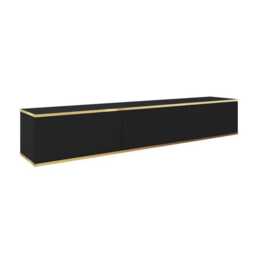 Oro Floating TV Cabinet 175cm - White 175cm - thumbnail 3