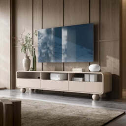 Albion TV Cabinet 180cm - Cashmere 180cm - thumbnail 2