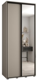Dakota III Sliding Door Wardrobe 120cm - Cashmere 120cm - thumbnail 2