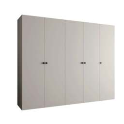 Parma I Hinged Door Wardrobe 250cm - Oak Walnut 250cm - thumbnail 5