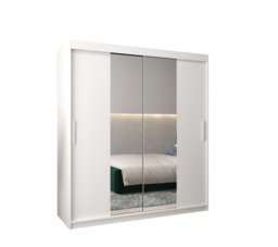 Tokyo I Sliding Door Wardrobe 180cm - White 180cm - thumbnail 6