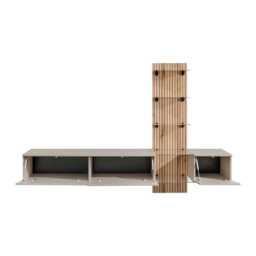 "Luzz Entertainment Unit For TVs Up To 70"" - Grey 220cm" - thumbnail 3
