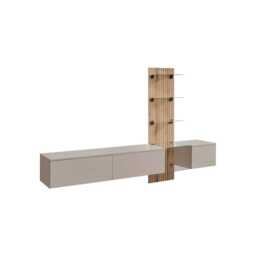 "Luzz Entertainment Unit For TVs Up To 70"" - Grey 220cm" - thumbnail 2