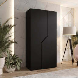 Blomvik I Hinged Door Wardrobe 100cm - White 100cm - thumbnail 8