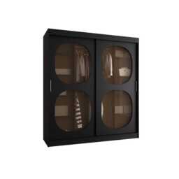 Bahrain II Sliding Door Wardrobe 180cm - Cashmere 180cm - thumbnail 8