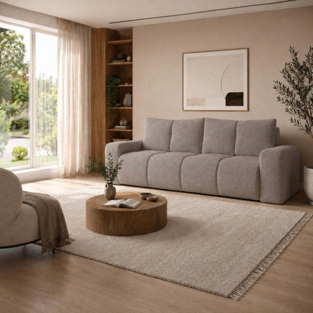 Sofa Bed Soho - 259cm 99cm Ash-Grey 03 - image 1