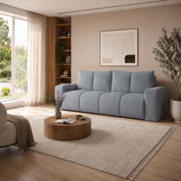 Sofa Bed Soho - 259cm 99cm Ash-Grey 03 - thumbnail 8
