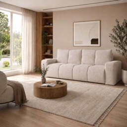 Sofa Bed Soho - 259cm 99cm Ash-Grey 03 - thumbnail 6