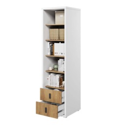 Massi MS-03 Bookcase 55cm - Natural Hickory 55cm - thumbnail 5