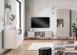 Nubia TV Cabinet 150cm - Black 150cm - thumbnail 7