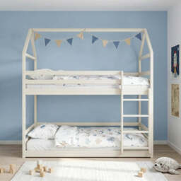 Wooden Bunk Bed Axel - Pine Without Mattresses - thumbnail 2