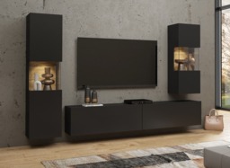 "Ava 10 Entertainment Unit For TVs Up To 58"" - White 220cm" - thumbnail 3
