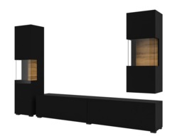 "Ava 10 Entertainment Unit For TVs Up To 58"" - White 220cm" - thumbnail 4