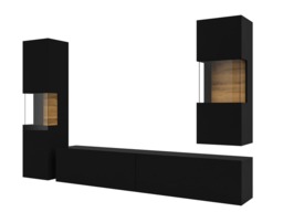 "Ava 10 Entertainment Unit For TVs Up To 58"" - White 220cm" - thumbnail 5