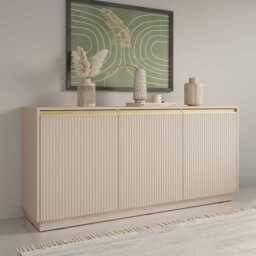 Royal Sideboard Cabinet 154cm - Black 154cm - thumbnail 2