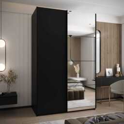 Trosa III Sliding Door Wardrobe 150cm - Oak Artisan 150cm - thumbnail 7