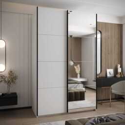 Trosa III Sliding Door Wardrobe 150cm - Oak Artisan 150cm - thumbnail 2