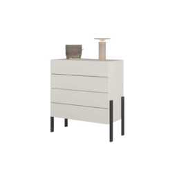 Yukon Chest Of Drawers 80cm - Cashmere 80cm - thumbnail 3