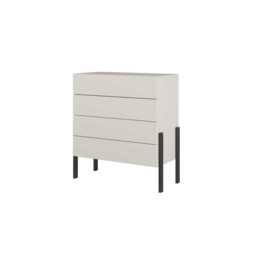 Yukon Chest Of Drawers 80cm - Cashmere 80cm - thumbnail 1