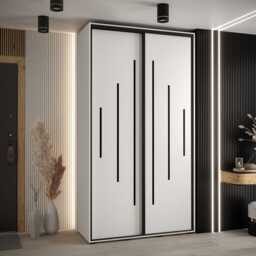 Cannes XII Sliding Door Wardrobe 140cm - Oak Artisan 140cm - thumbnail 5