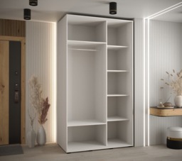 Cannes XII Sliding Door Wardrobe 140cm - Oak Artisan 140cm - thumbnail 7