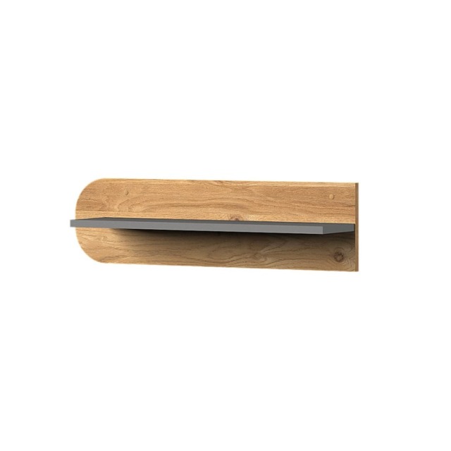Carini CA10 Wall Shelf 70cm - Oak Nash 70cm - image 1