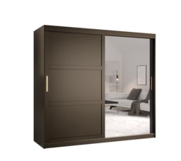 Ramiro II Sliding Door Wardrobe 200cm - White 200cm - thumbnail 3