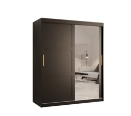 Ramiro II Sliding Door Wardrobe 150cm - White 150cm - thumbnail 3